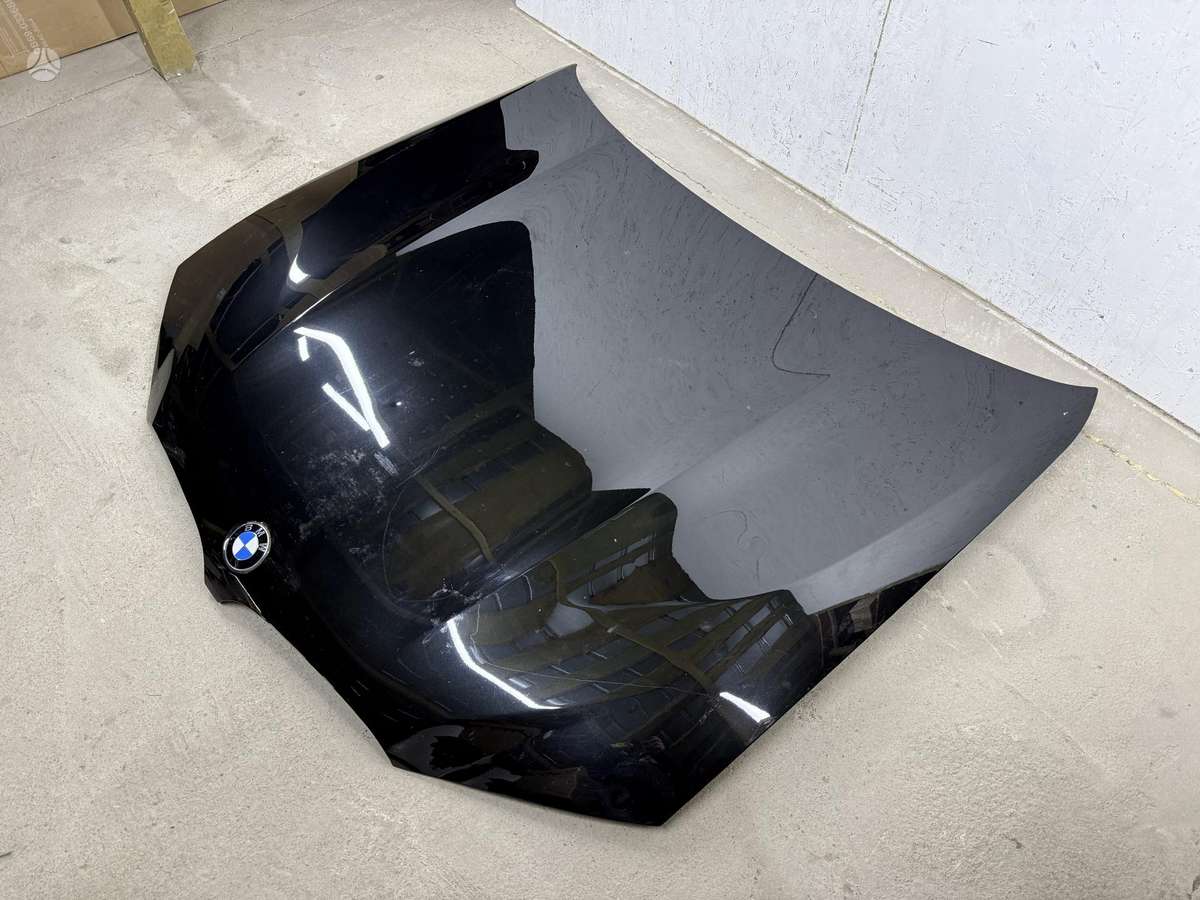 BMW X3 hood (front, rear)
