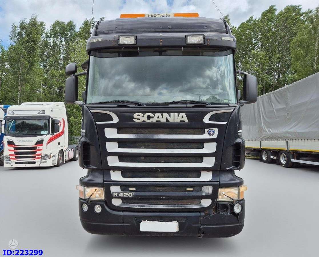 Scania R420 6x2 MANUAL, double sleeper