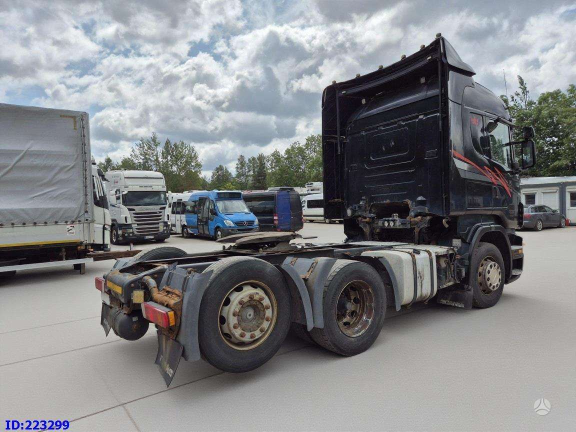 Scania R420 6x2 MANUAL, double sleeper
