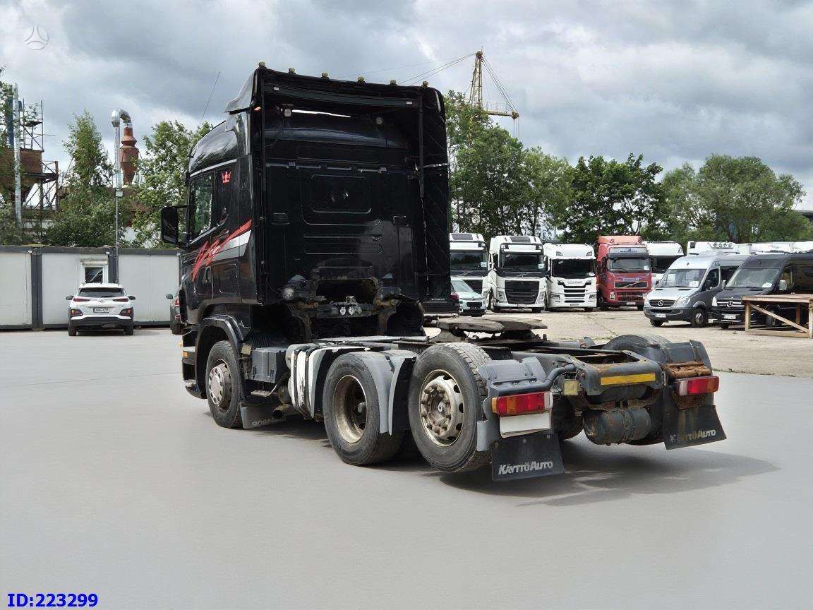 Scania R420 6x2 MANUAL, double sleeper