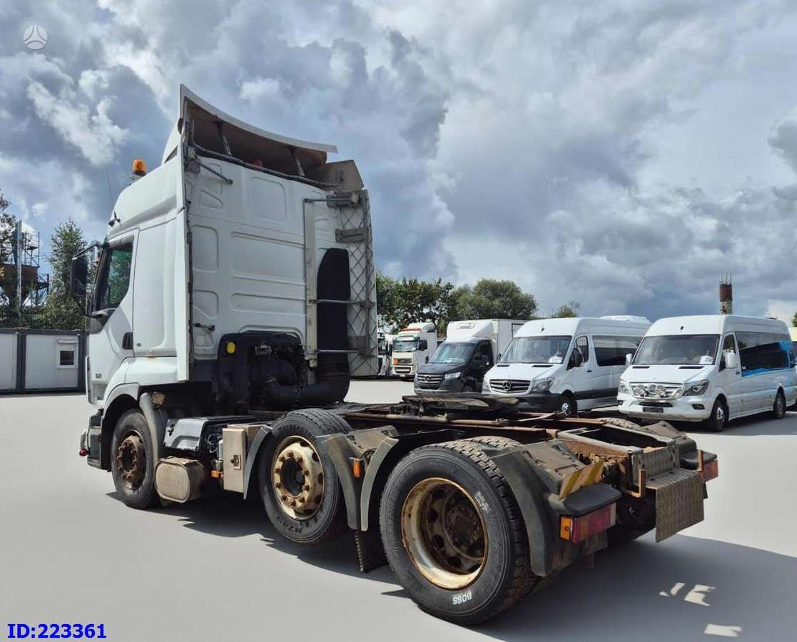 Renault Premium 420 6x2 Manual, single sleeper