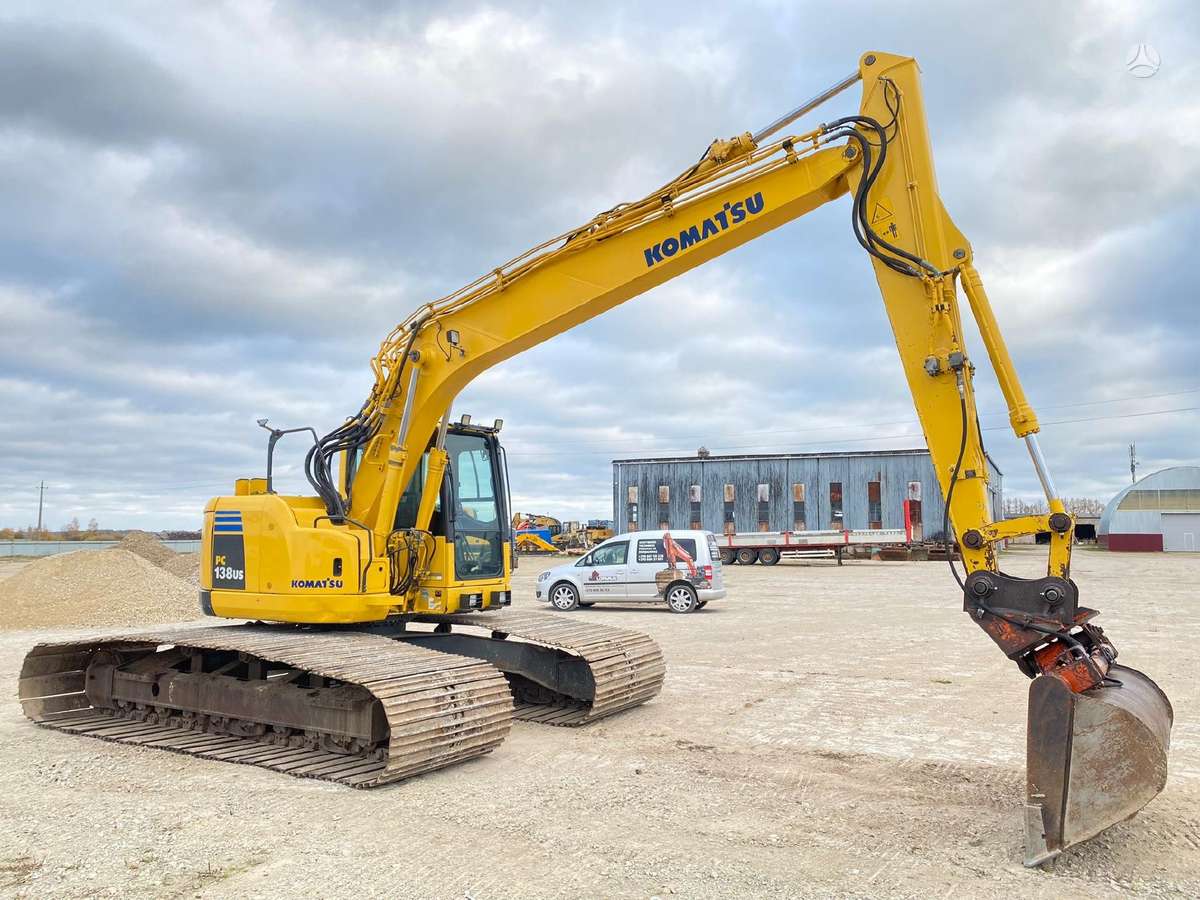 Komatsu PC 138 US-8 BOGMASTER, экскаваторы