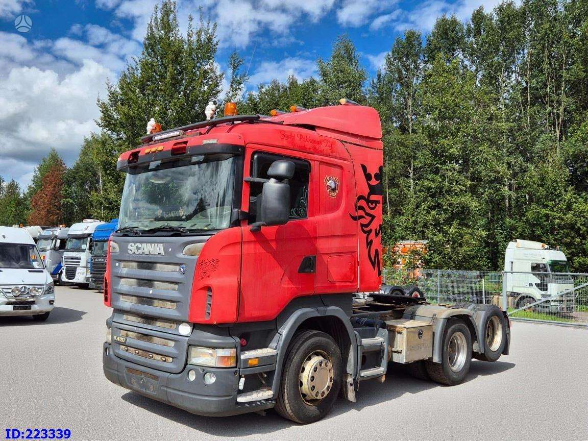 Scania R420 ADR  MANUAL 6x2, single sleeper