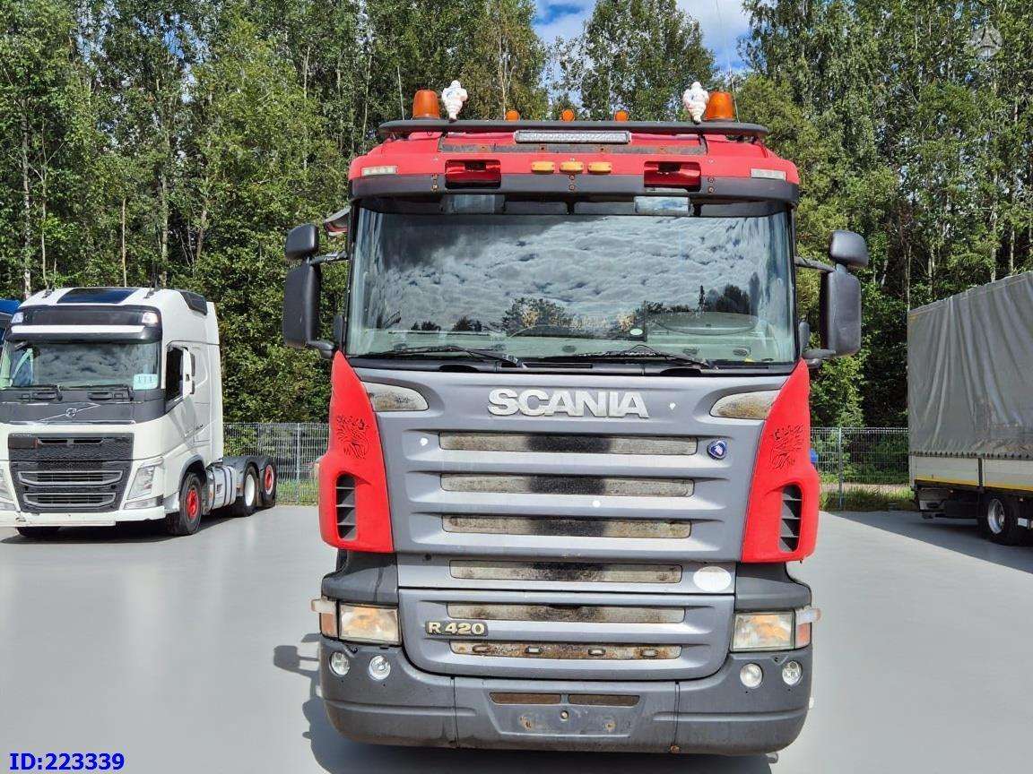 Scania R420 ADR  MANUAL 6x2, single sleeper
