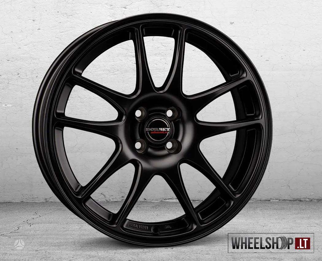 Borbet RS Black Matt, легкосплавные , R17