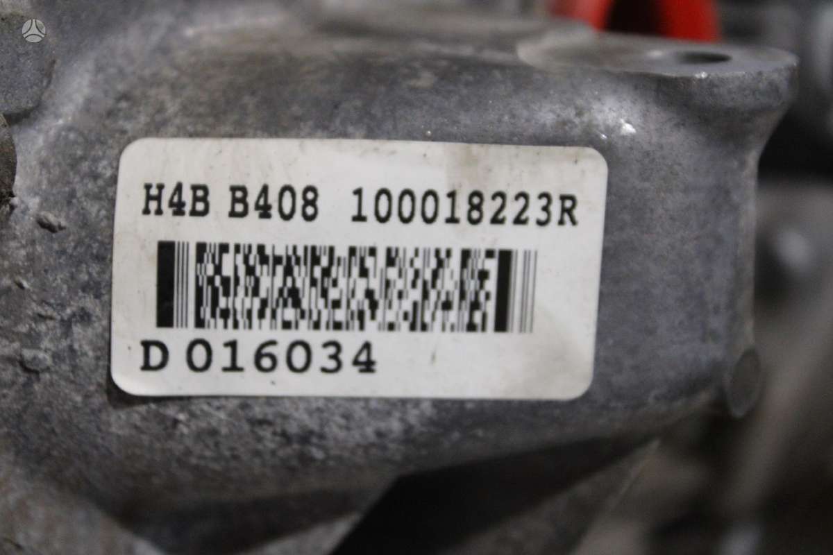 Dacia Sandero, H4BB408, engine