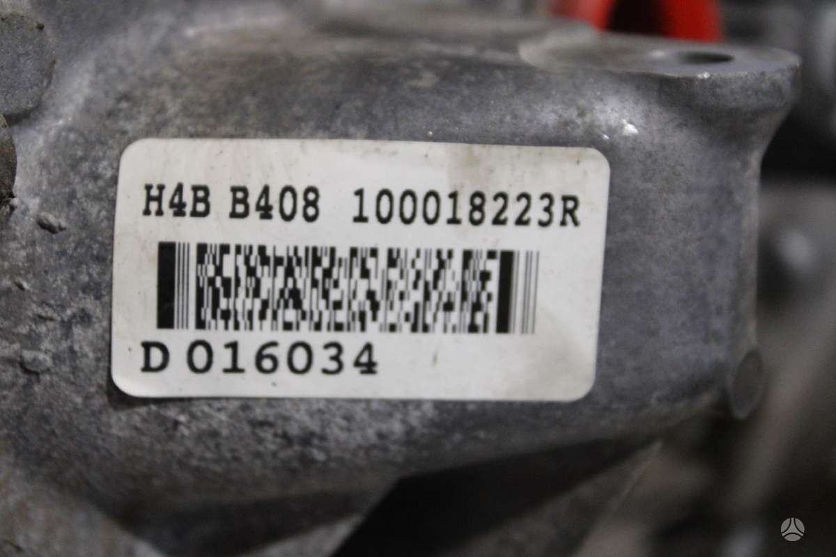 Dacia Sandero, H4BB408, variklis