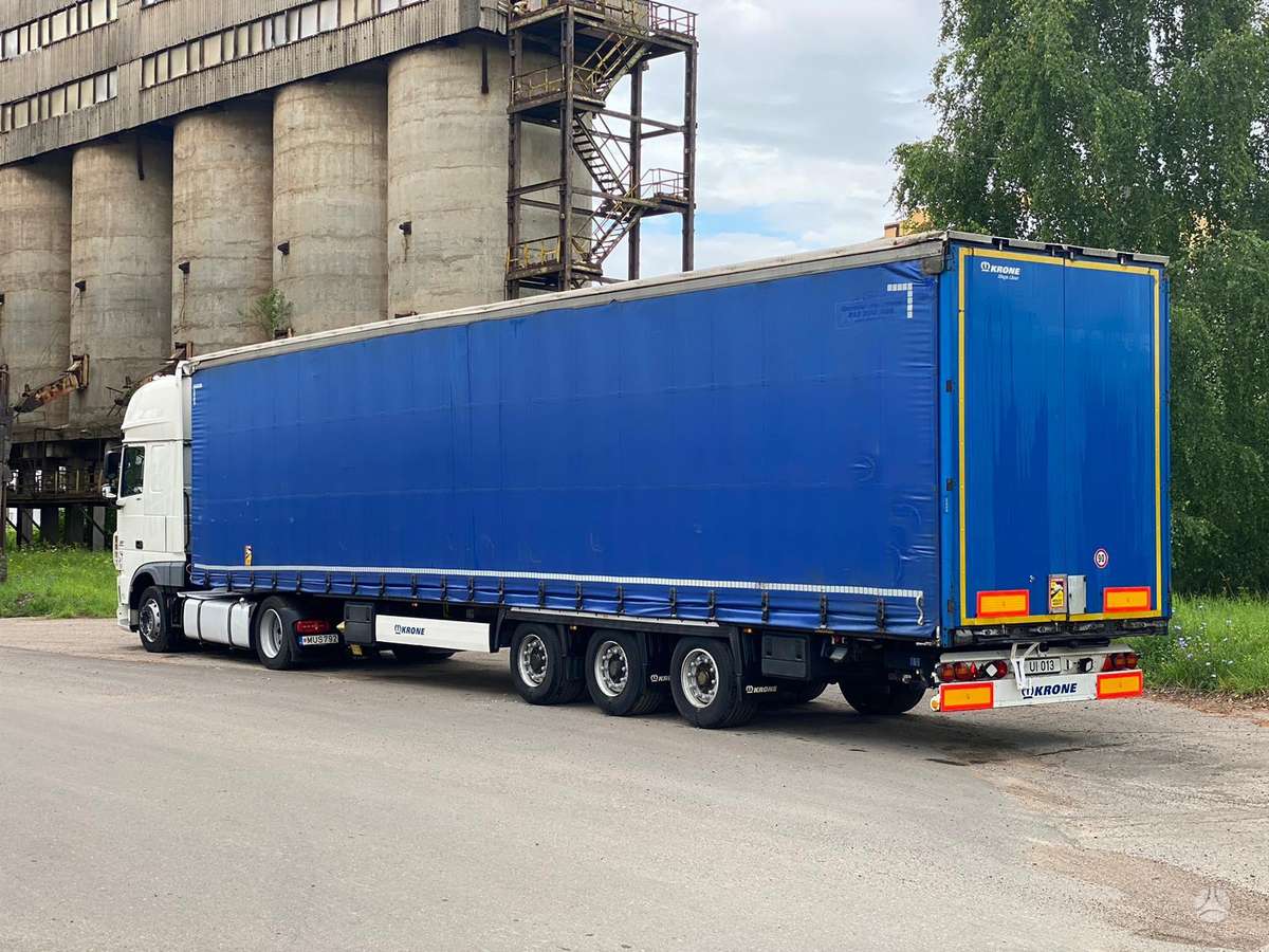 Krone SD MEGA, curtain / tarpaulin
