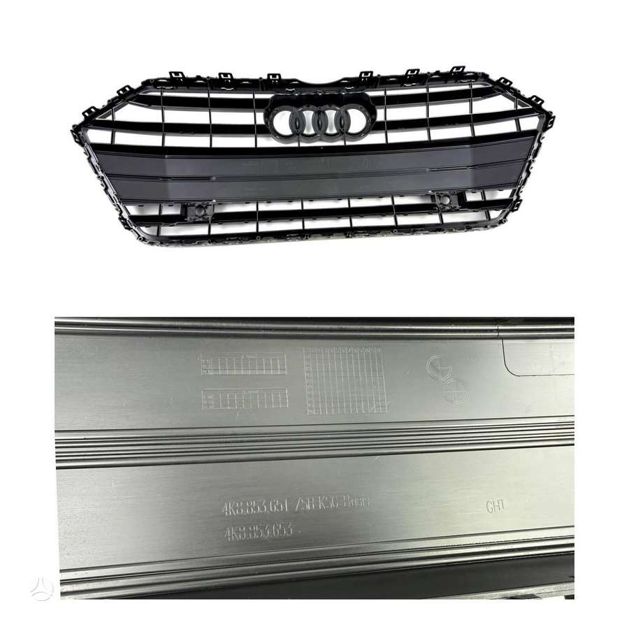 Audi A7 Audi a7 c8 shadow line centrinės bamperio apdailos grotelės