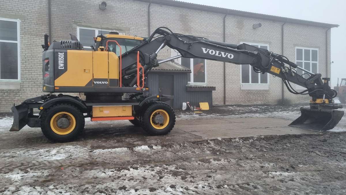 Volvo EWR150E, 3D LEICA, excavator
