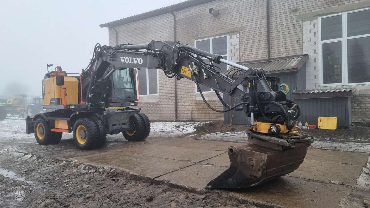 Volvo EWR150E, 3D LEICA, excavator