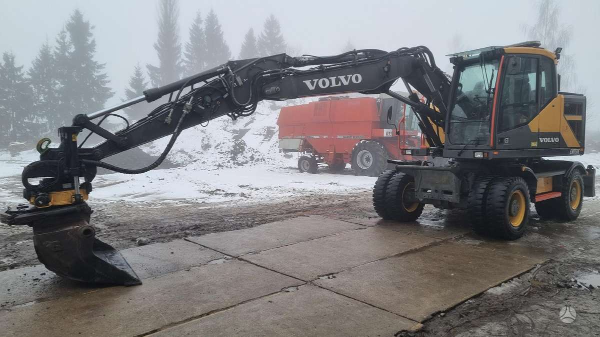 Volvo EWR150E, 3D LEICA, excavator