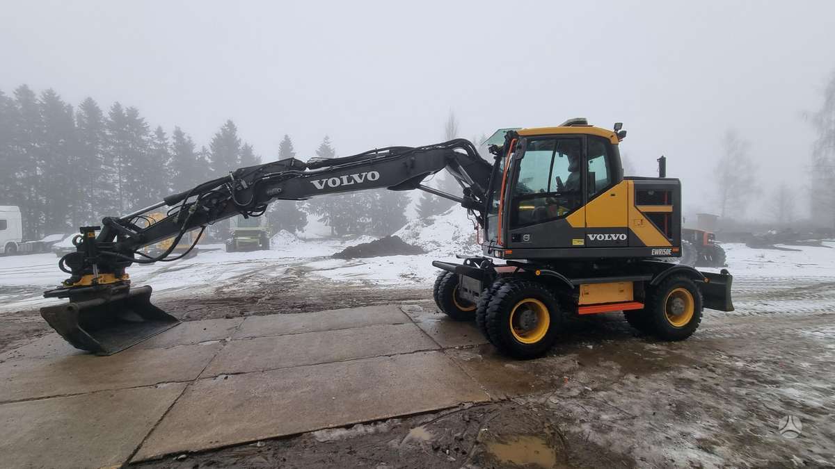 Volvo EWR150E, 3D LEICA, excavator