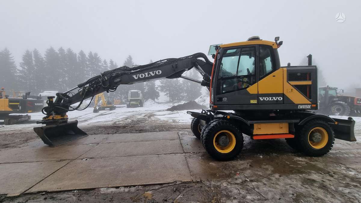 Volvo EWR150E, 3D LEICA, экскаваторы