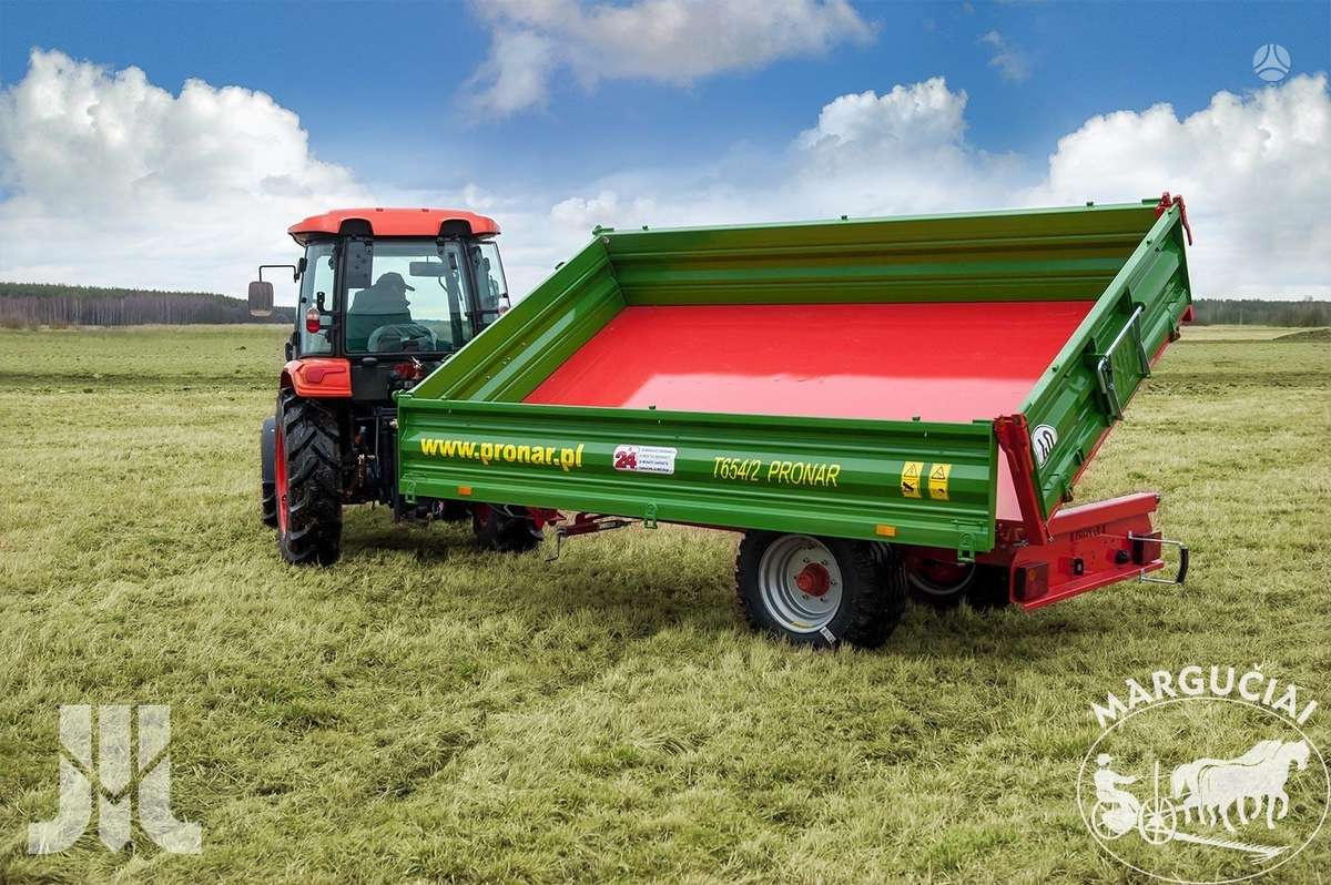 Pronar Puspriekabė 4910 kg, trailers, semitrailers