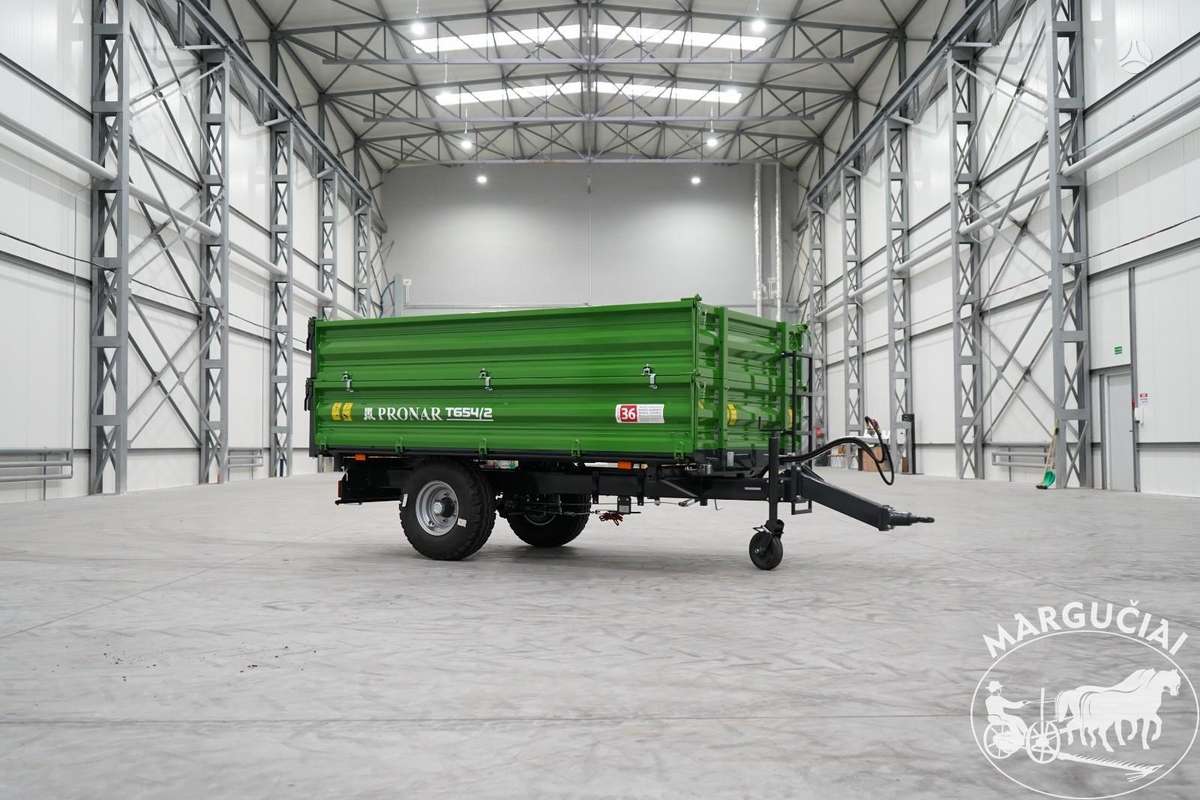 Pronar Puspriekabė 4910 kg, trailers, semitrailers