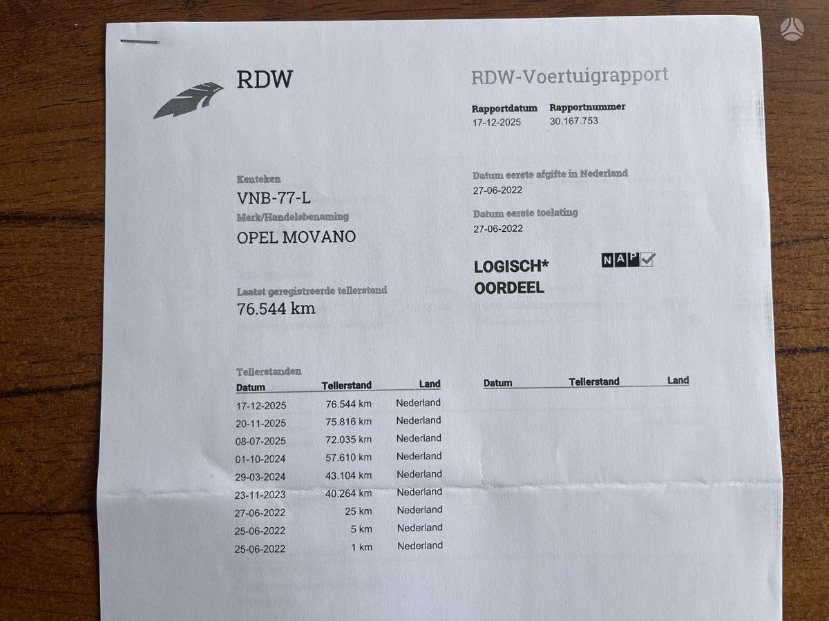 Opel Movano, 2.3 l., cargo van 27