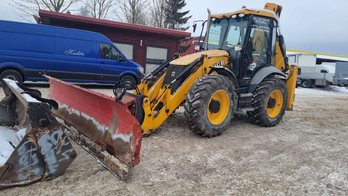 JCB 4 CX, excavator loader