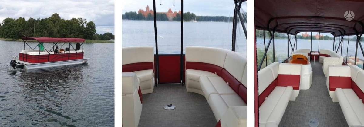 Pontoninis Laivas, pontoon boats