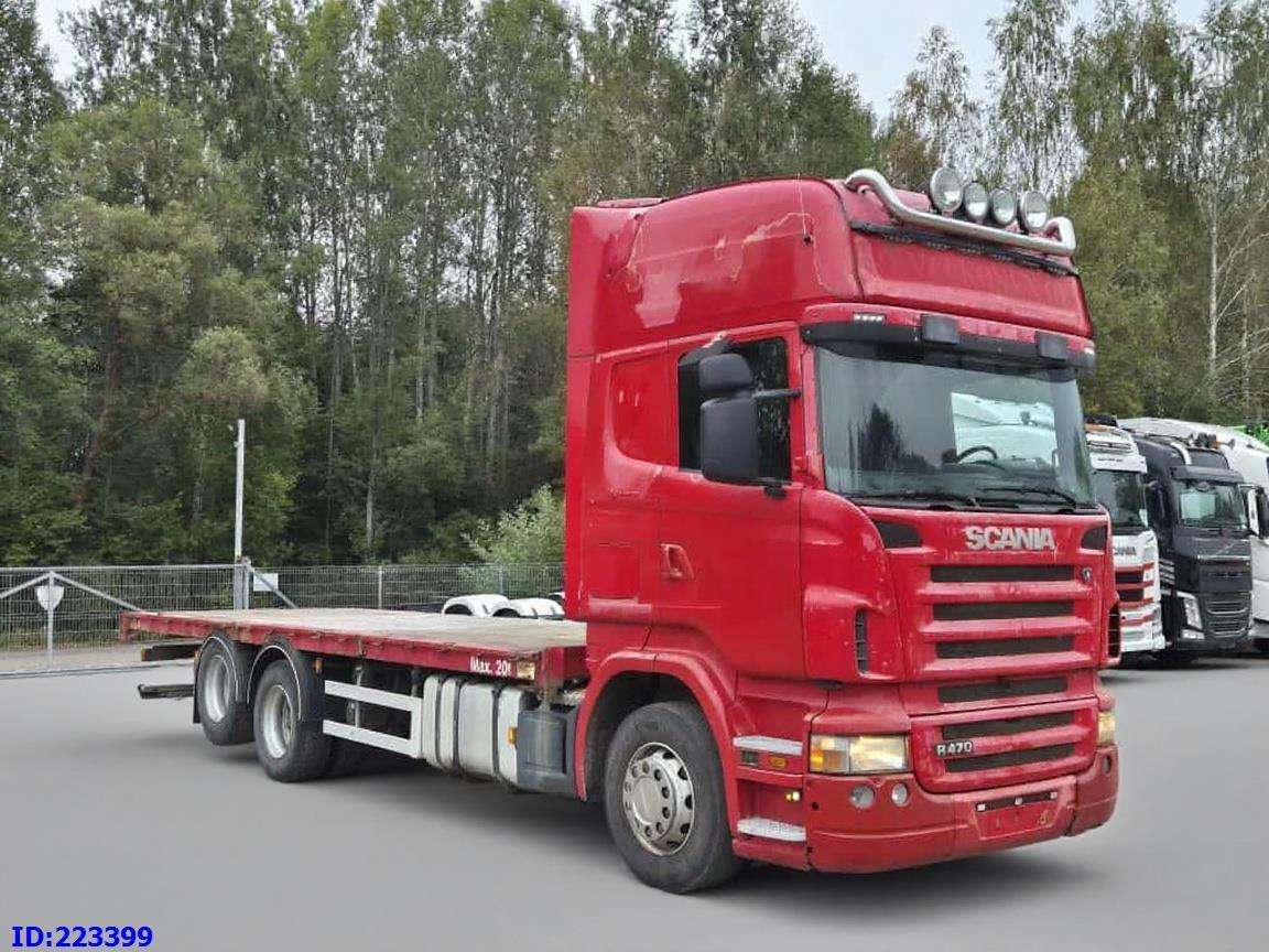 Scania R470 6x2 10tyre Manual, platformos