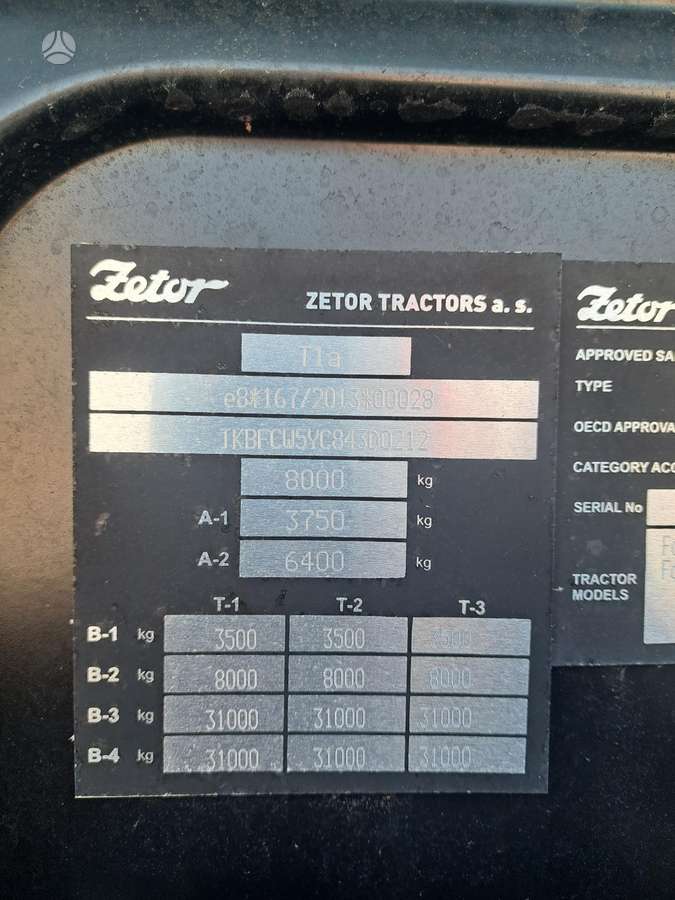 Zetor Forterra 140 CL, тракторы
