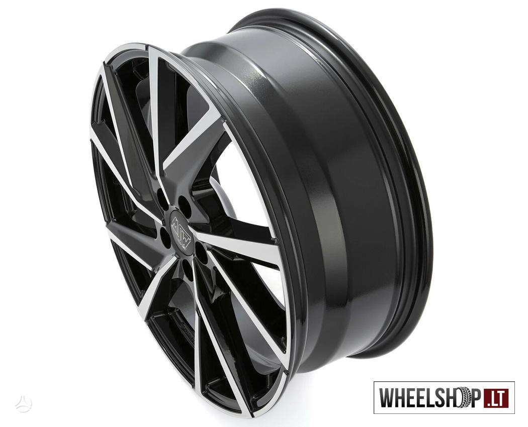 MSW 80-5 Gloss Black Full Polished, light alloy, R18