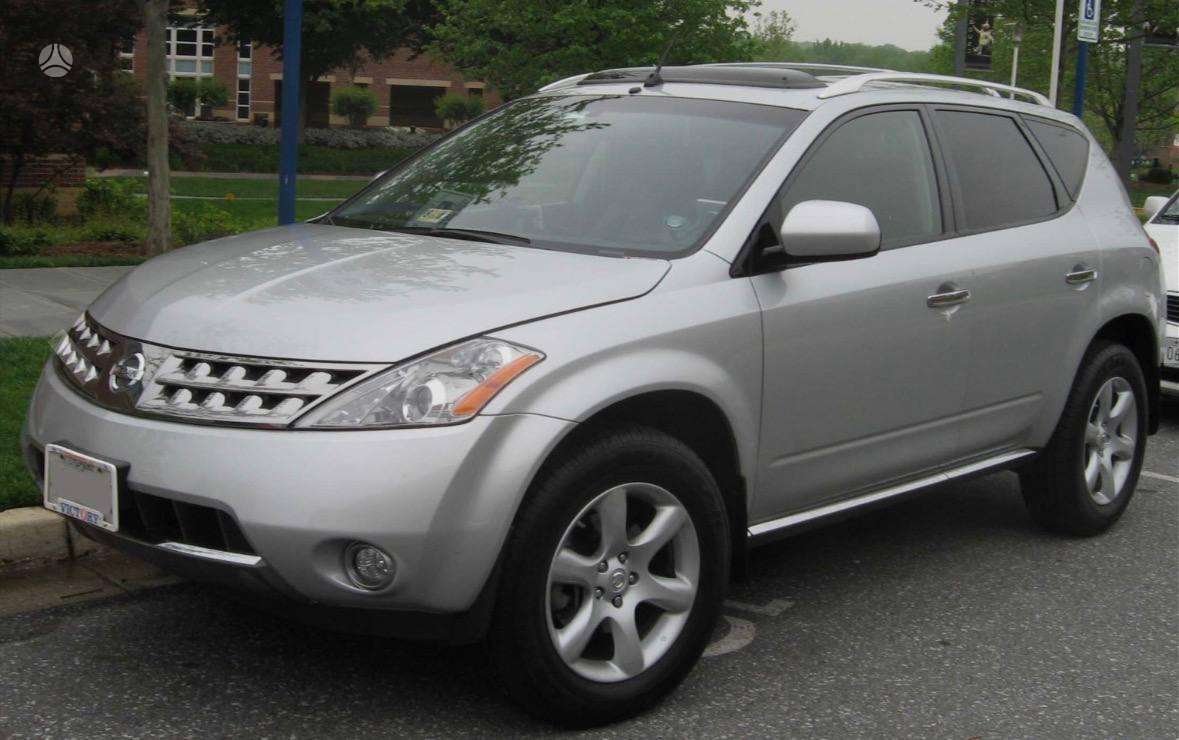 Nissan Murano rezerves daļās