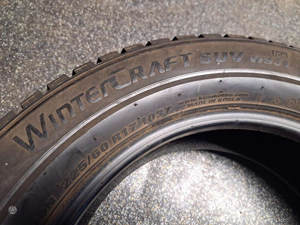 Kumho WinterCraft, universalios 225/60 R17