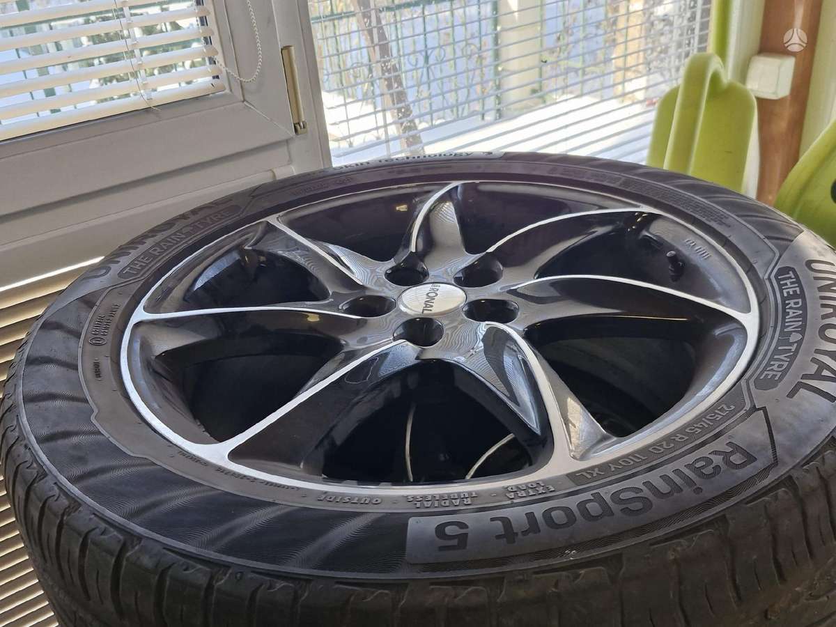 Ronal R51 GLOSS BLACK, легкосплавные , R20