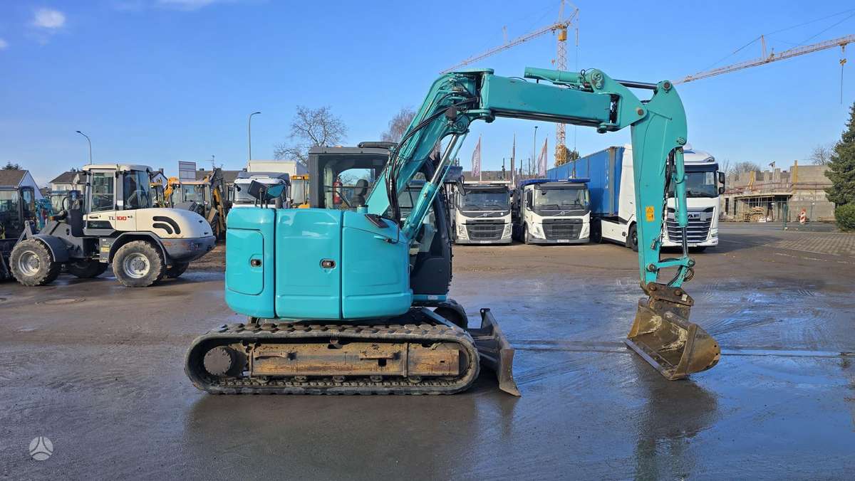 Kobelco SK75SR-3E, mini ekskavatoriai