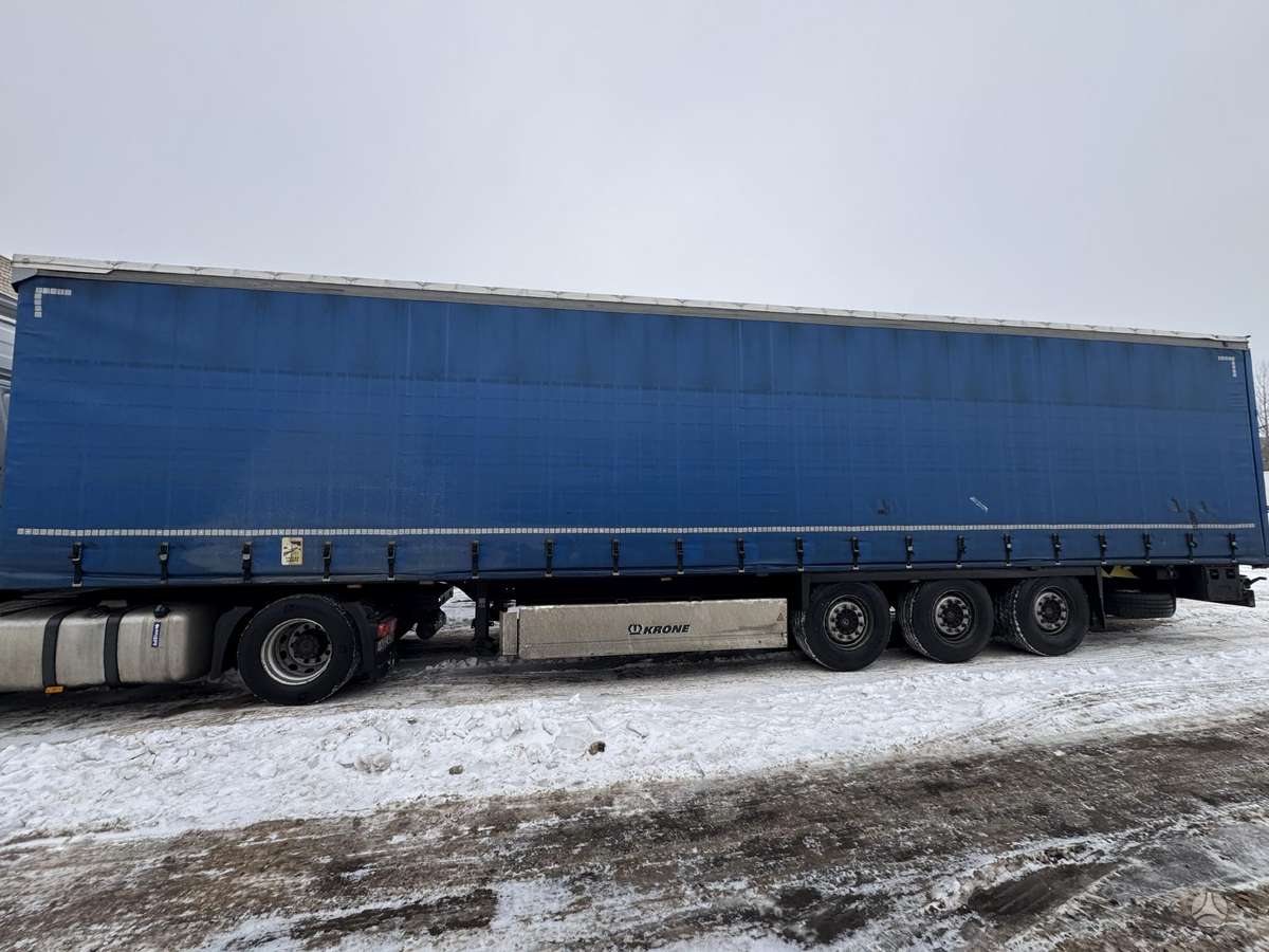 Krone, бортовые с пологами