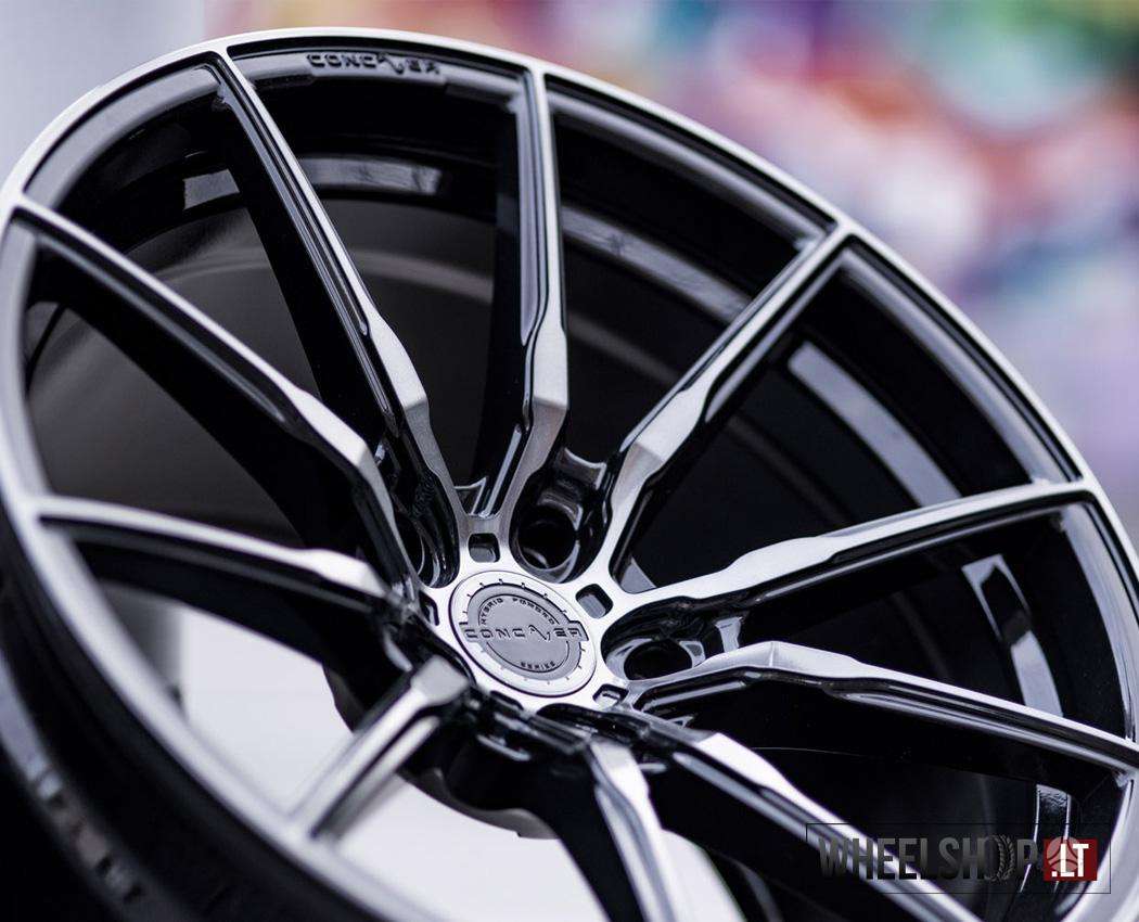 CONCAVER CVR4 Platinum Black, light alloy, R21
