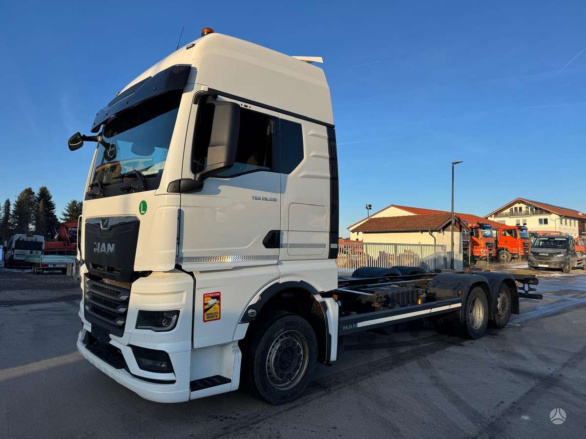 MAN TGX 26 510 Retarda, container trucks