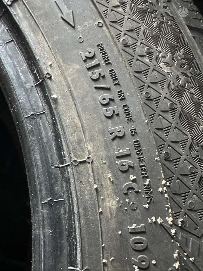 Continental, žieminės 215/65 R16