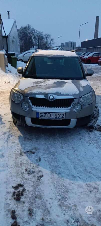 Skoda Yeti dalimis