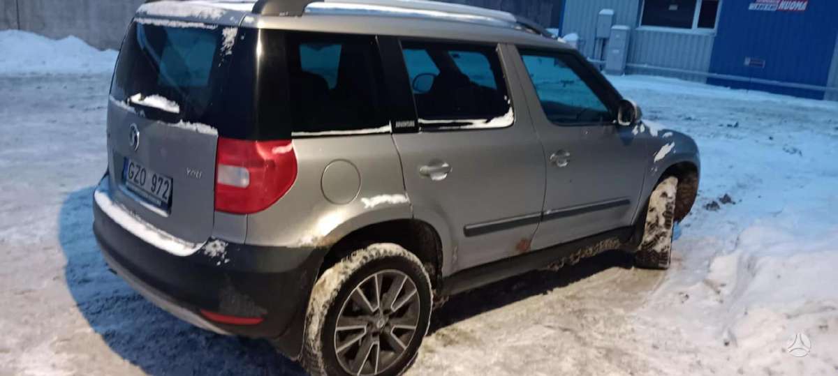 Skoda Yeti dalimis