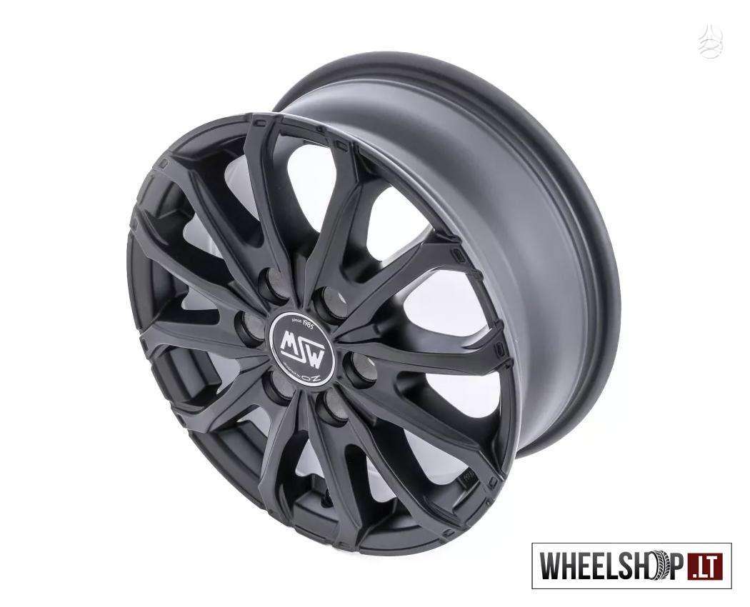 MSW 48 VAN Matt Black, легкосплавные , R16