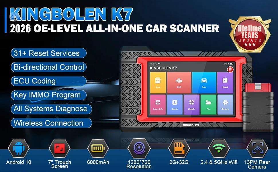 Kingbolen K7 profesionali diagnostika