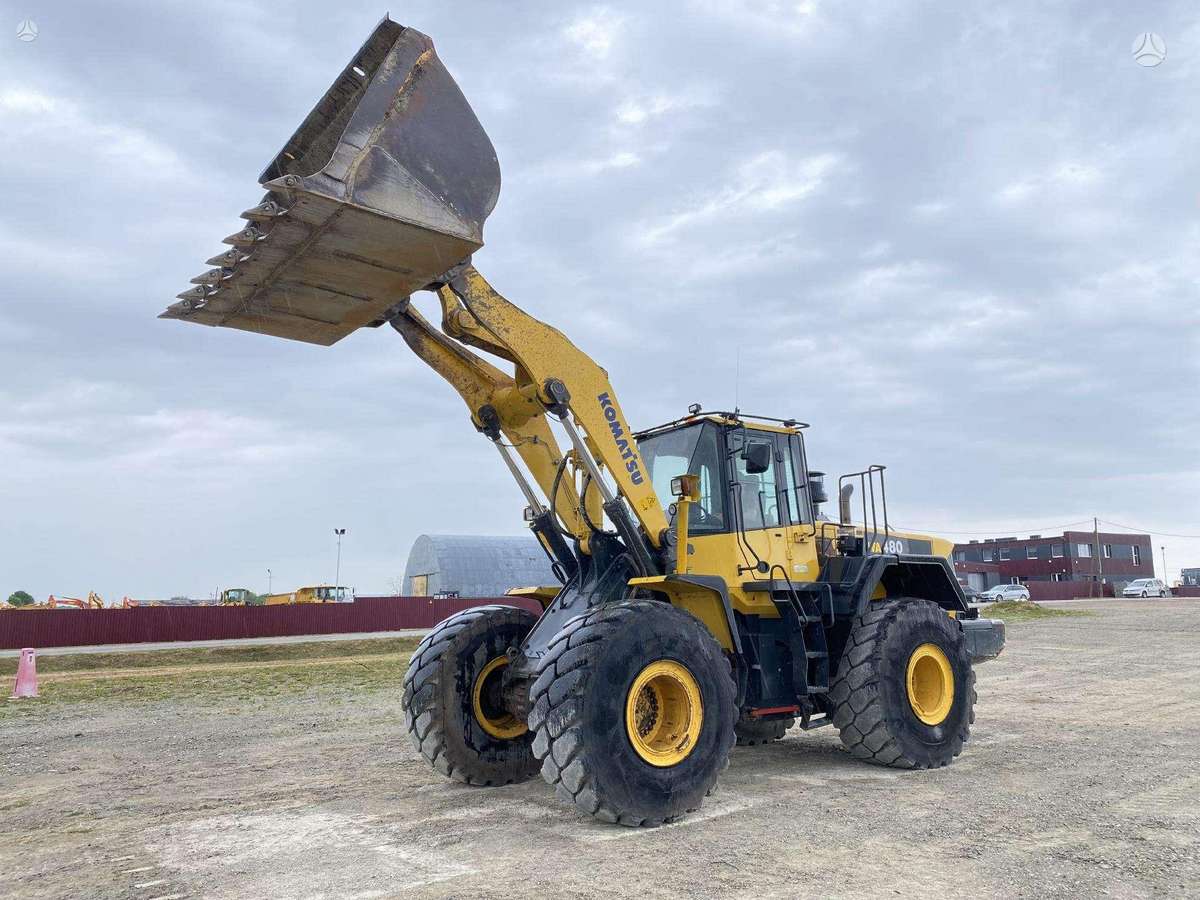 Komatsu WA 480-6, frontal loader