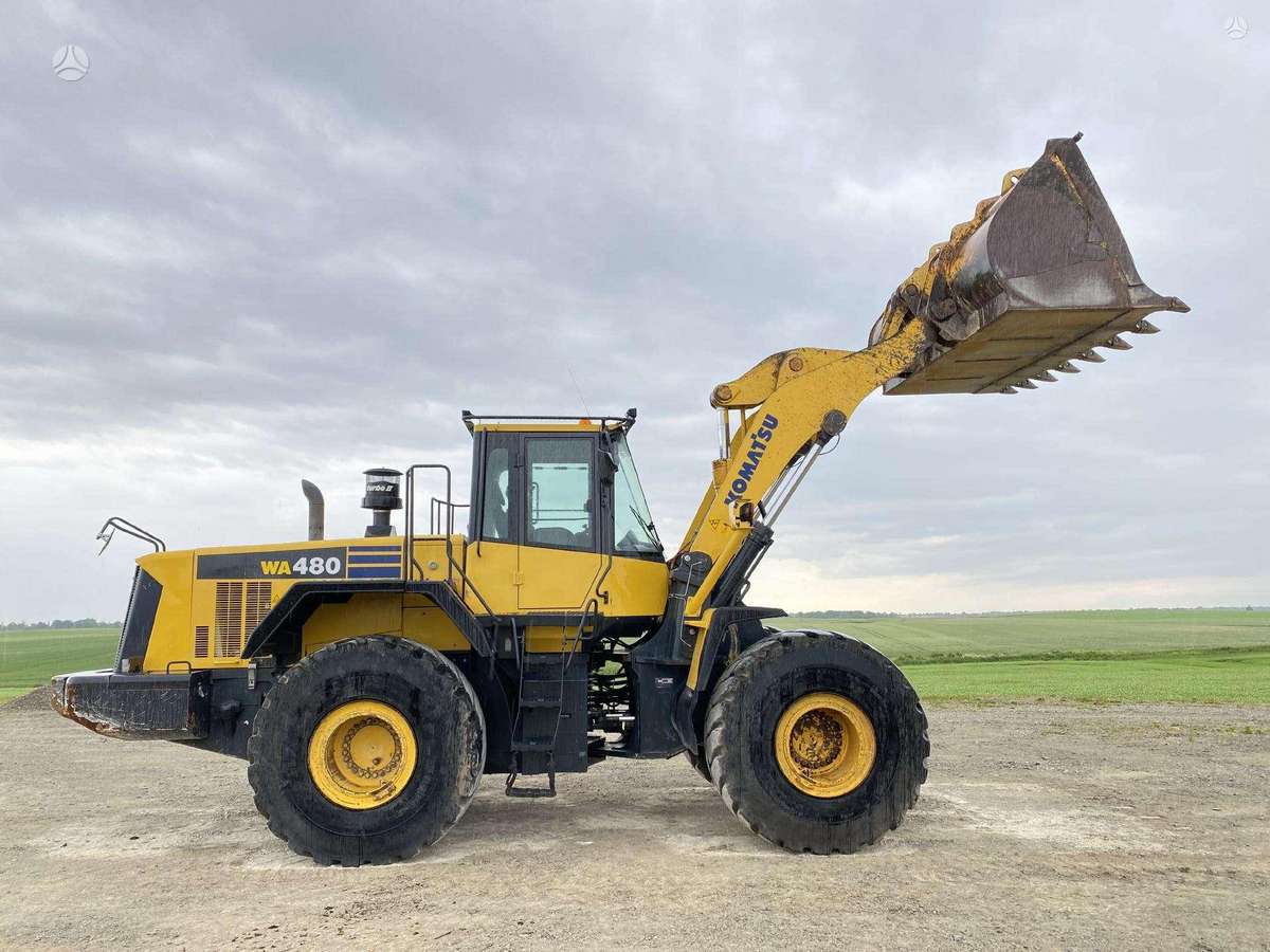 Komatsu WA 480-6, frontal loader