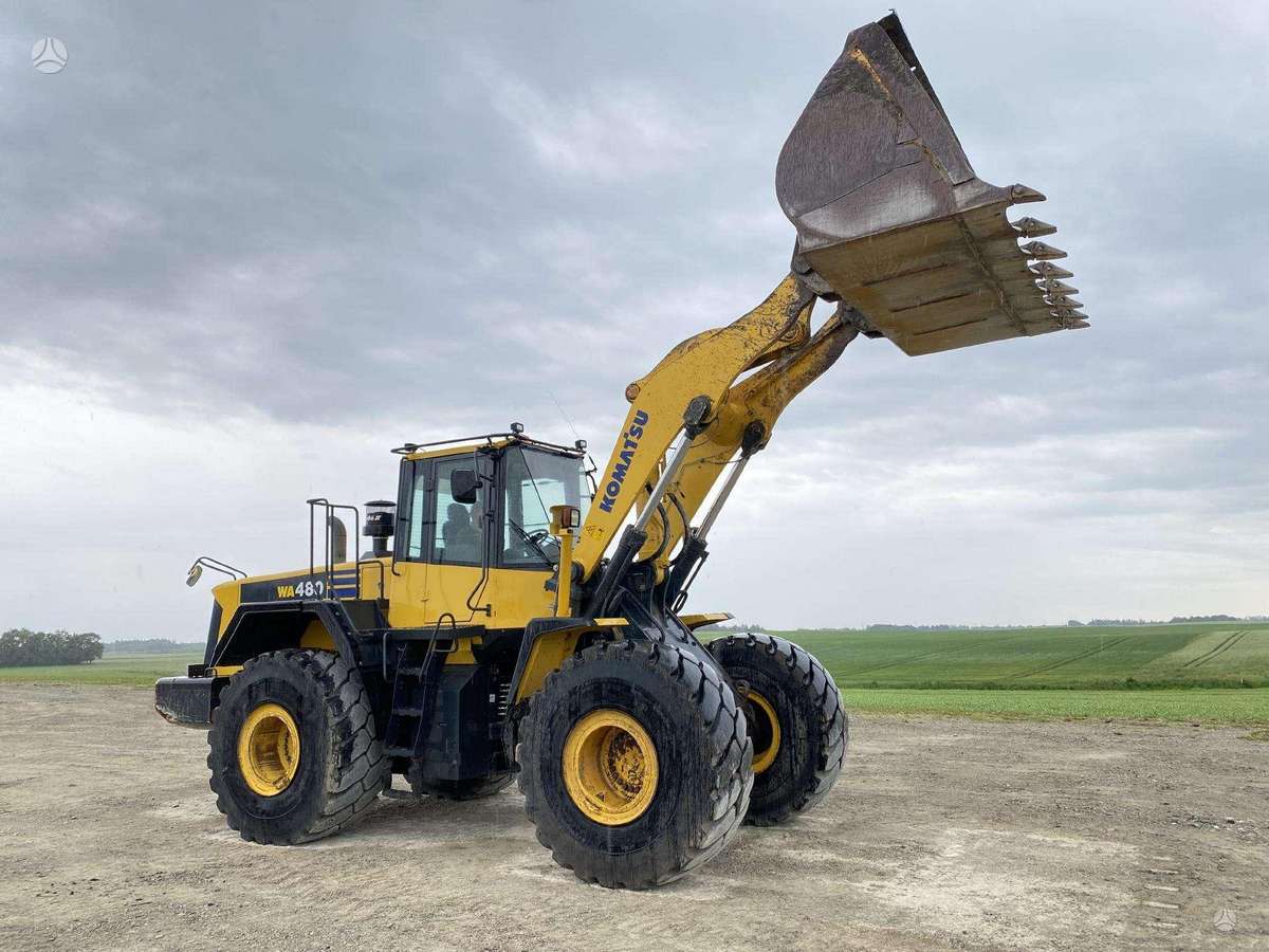 Komatsu WA 480-6, frontal loader