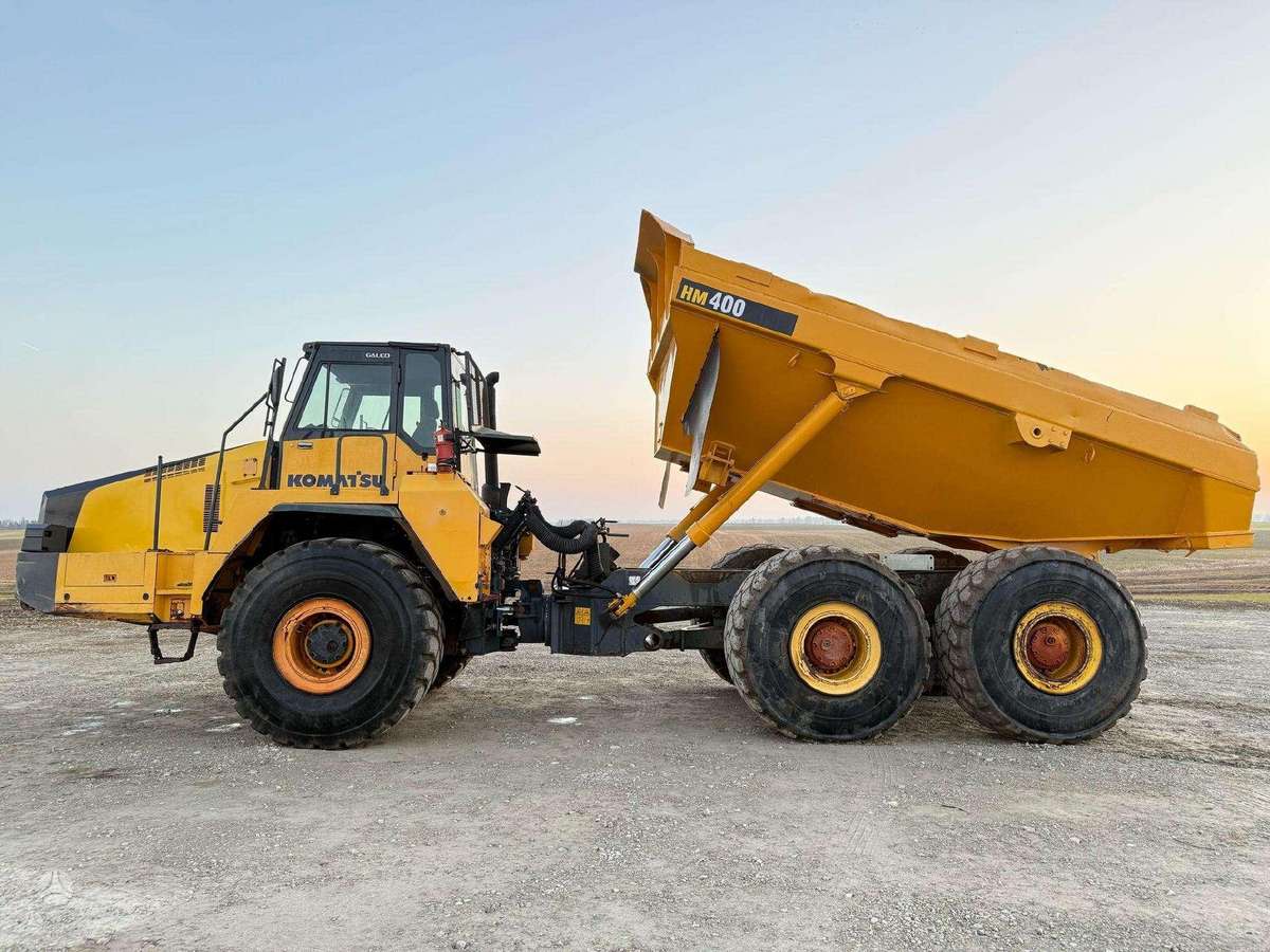 Komatsu HM 400-2, самосвалы