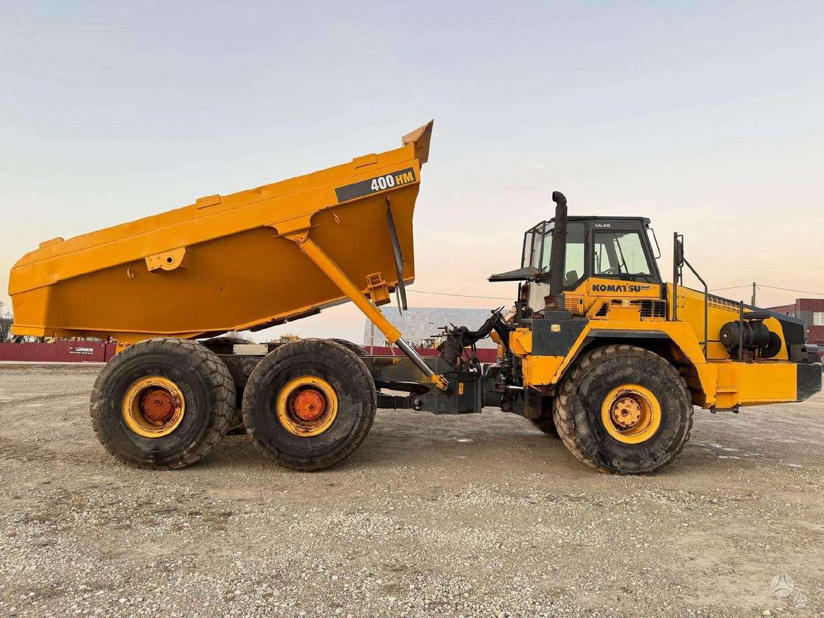 Komatsu HM 400-2, самосвалы