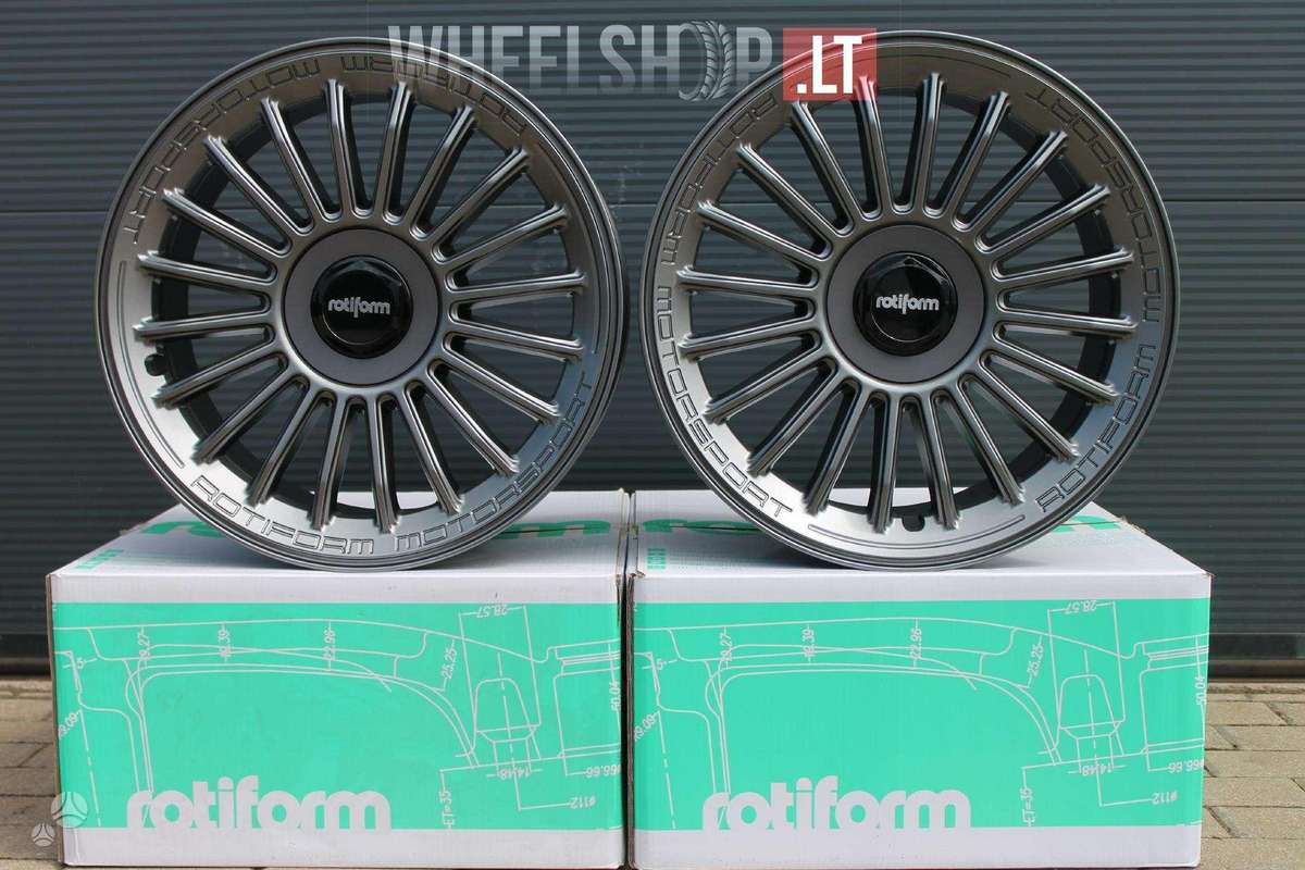 Rotiform R160 BUC-M PD, light alloy, R19