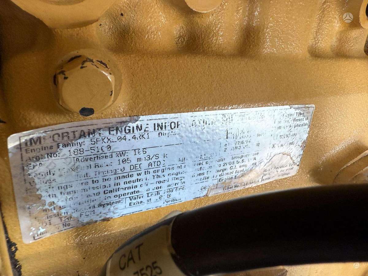 Caterpillar M315C, ekskavatoriai