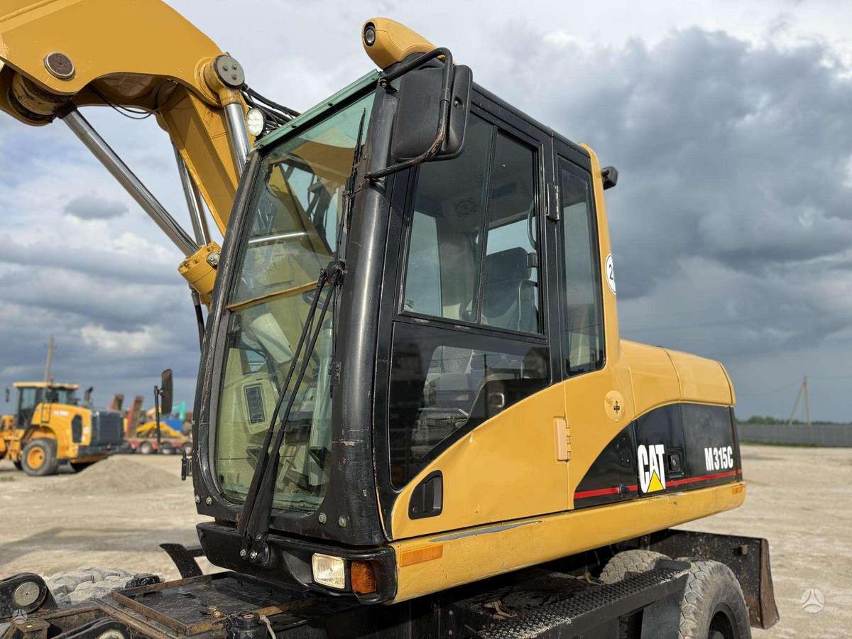 Caterpillar M315C, ekskavatoriai