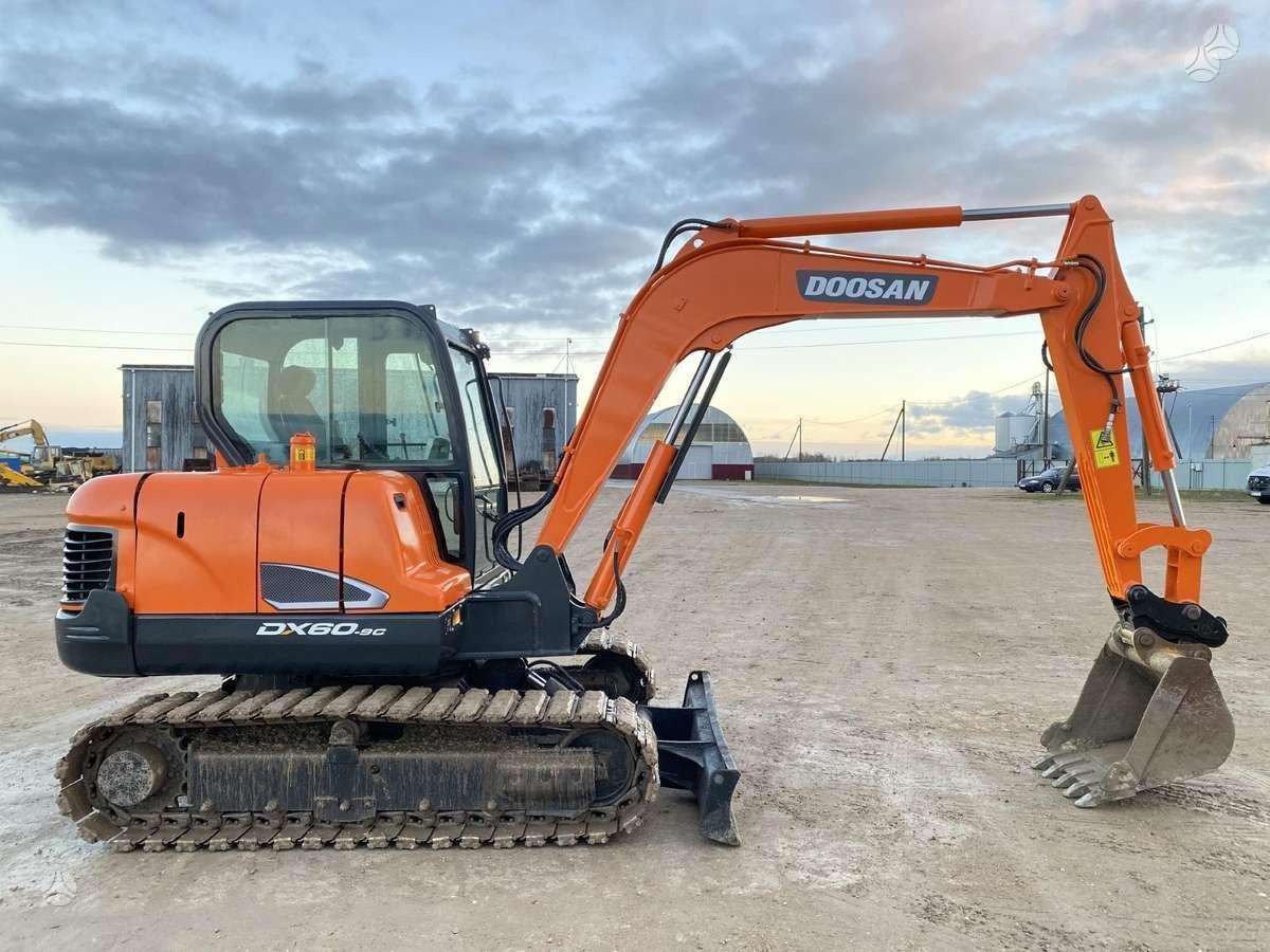 Doosan DX 60 C, mini excavator