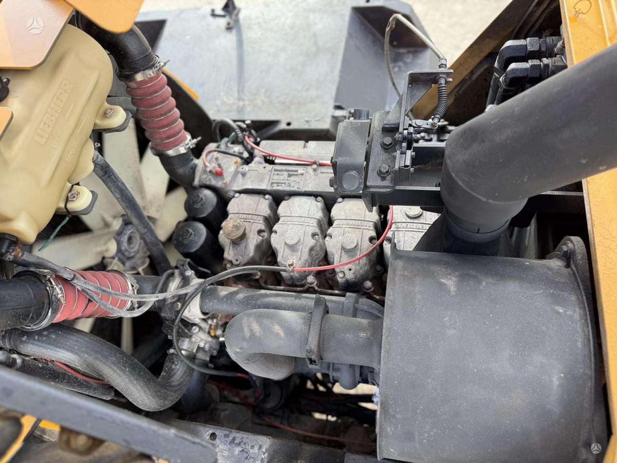Liebherr L 550 , quick coupler, frontaliniai krautuvai