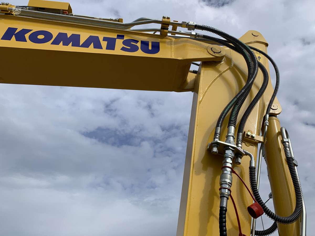 Komatsu PC80MR-5, mini ekskavatoriai