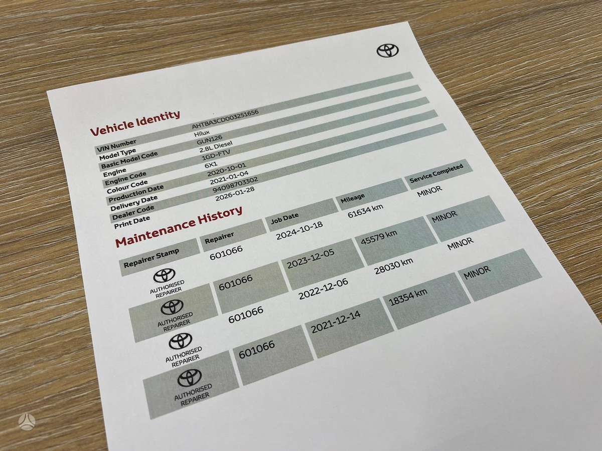 Toyota Hilux, 2.8 l., pick-up 39